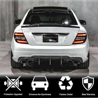 Rear Bumper Diffuser V2 for AMG SD/Coupe 2012-2014 Carbon photo 2