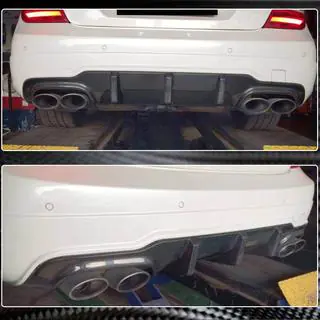 Rear Bumper Diffuser V3 for AMG SD/Coupe 2012-2014 Carbon photo 3