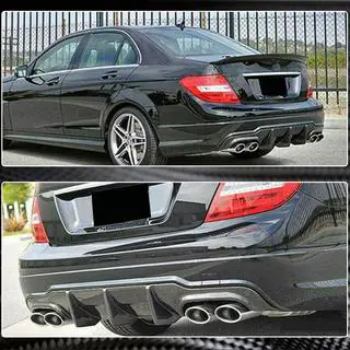 Rear Bumper Diffuser V3 for AMG SD/Coupe 2012-2014 Carbon photo 4