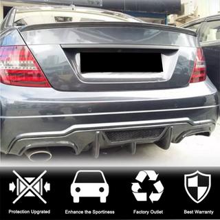 Rear Bumper Diffuser V4 (for AMG SD/Coupe 2012-2014, Carbon) photo 2