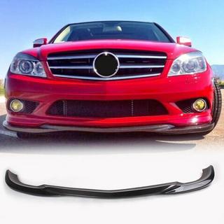 Front Bumper Lip Spoiler (for AMG-Line 2008-2011, Carbon) photo 1