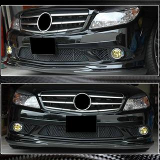 Front Bumper Lip Spoiler (for AMG-Line 2008-2011, Carbon) photo 4