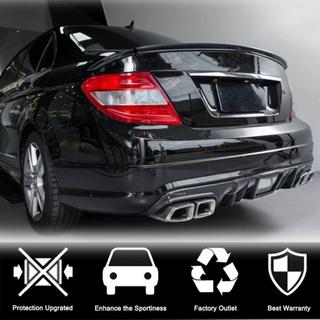 Rear Bumper Diffuser V4 (for AMG SD 2008-2011, Carbon) photo 2