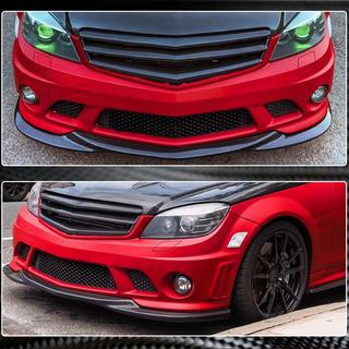 Front Bumper Lip V3 (for AMG 2008-2011, Carbon) photo 4