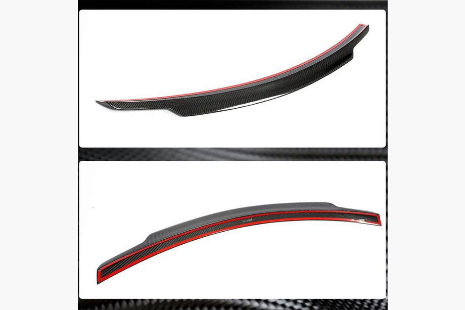 Mercedes S-class W222 2013-2022 Spoiler V2 (Carbon) Photo 3