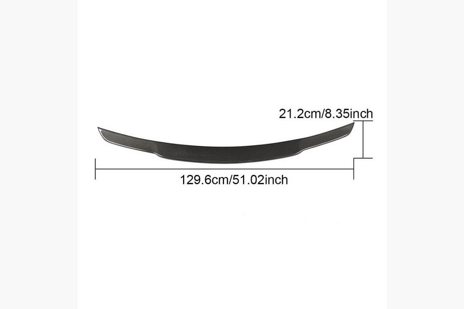 Mercedes S-class W222 2013-2022 Spoiler V6 (Carbon) Photo 5