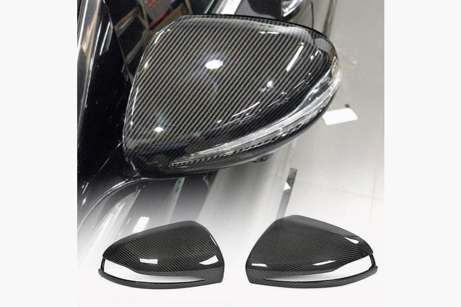 Mercedes S-class W222 2013-2022 Mirror Caps V1 (2014-2017, Carbon) Image