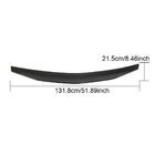 Mercedes E-сlass W212 2009-2016 Spoiler V4 (Carbon) photo 5
