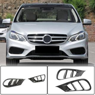 Front bumper inserts (for AMG-Line 2013-2016, Carbon) photo 1