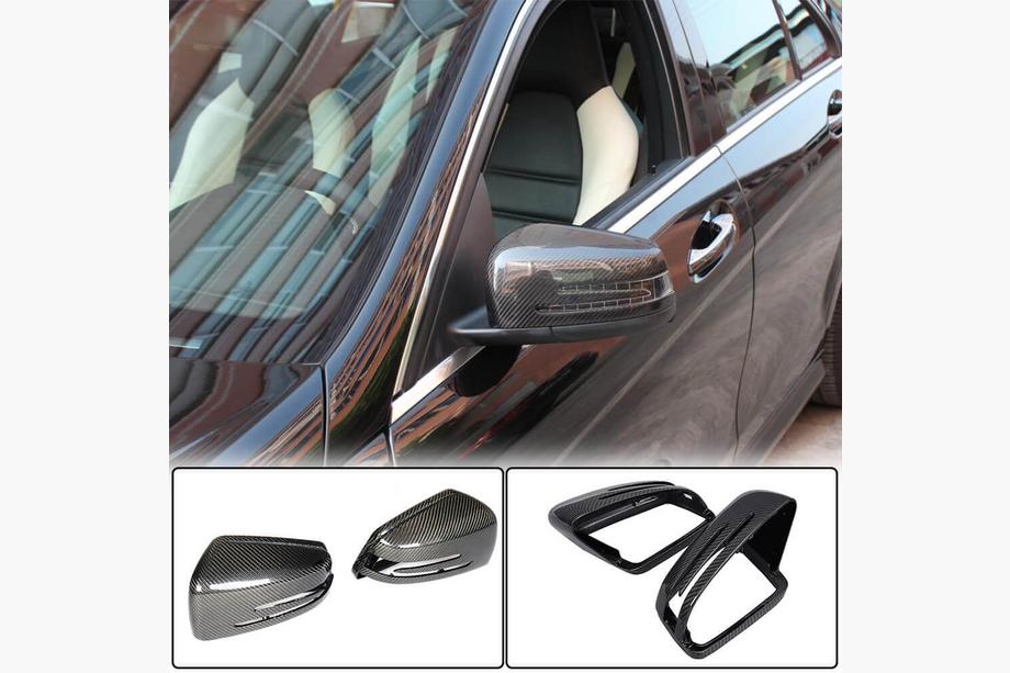Mercedes E-class W212 2009-2016 Carbon Mirror Covers Photo 2