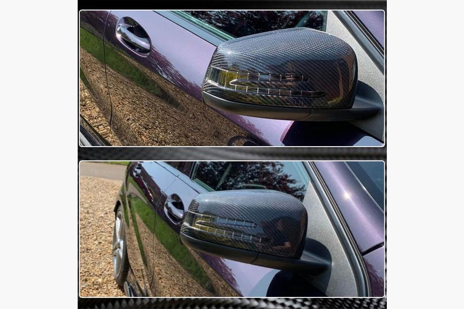 Mercedes E-class W212 2009-2016 Carbon Mirror Covers Photo 5