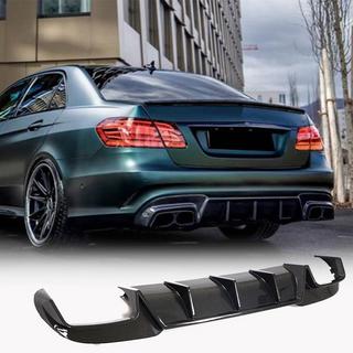 Rear Bumper Diffuser V2 for E63 AMG 2013-2016 Carbon photo 1