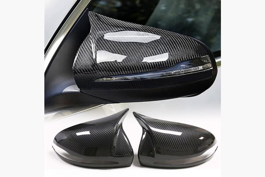Mercedes E-class W213 2016-2023 Mirror Covers (Carbon) Photo 4