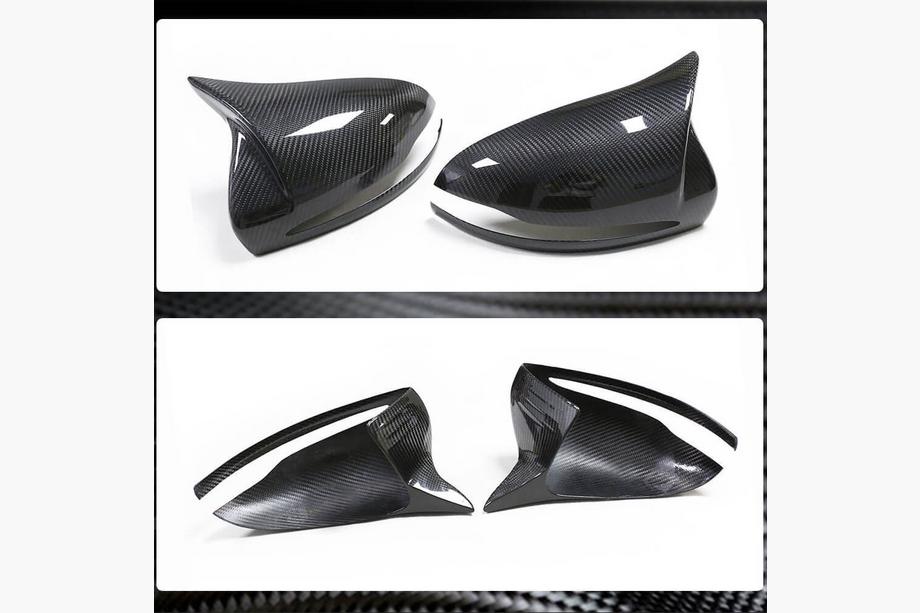 Mercedes E-class W213 2016-2023 Mirror Covers (Carbon) Photo 15