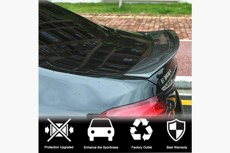 Mercedes E-class W213 2016-2023 Spoiler V7 (Carbon) Photo 2