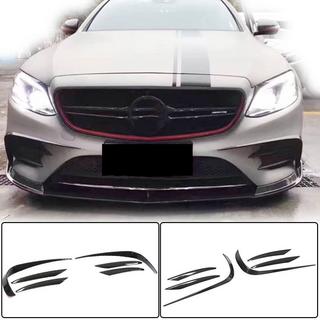 Front Bumper Extensions V1 (for E43 AMG 2016-2019, Carbon) photo 1