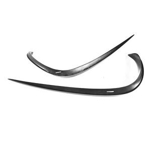Front bumper extensions V2 (for E43 AMG 2016-2019, Carbon) photo 4