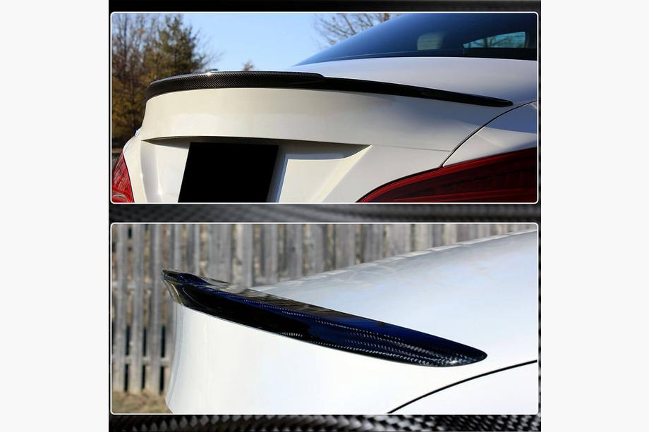 Mercedes CLA C117 2013-2019 Spoiler V5 (SD, Carbon) Photo 3