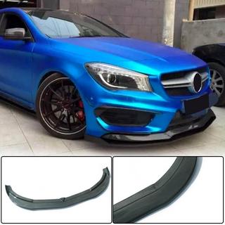 Front Bumper Lip Spoiler (for CLA45 AMG SD 2013-2015, Carbon) photo 1
