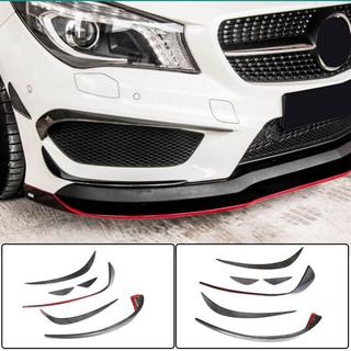 Carbon Front Bumper Extensions for CLA45 AMG SD 2013-2016 photo 1