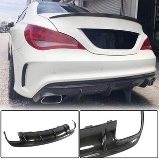 Rear Bumper Diffuser for AMG-Line / CLA45 AMG 2017-2019, Carbon photo 1