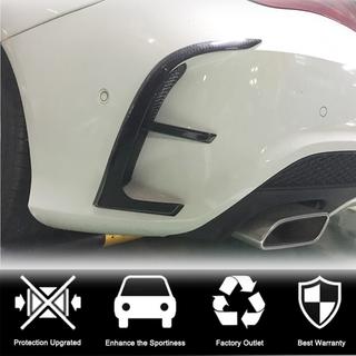 Rear bumper covers (for AMG-Line / CLA45 AMG SD 2013-2016, Carbon) photo 2