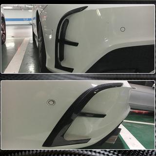 Rear bumper covers (for AMG-Line / CLA45 AMG SD 2013-2016, Carbon) photo 3