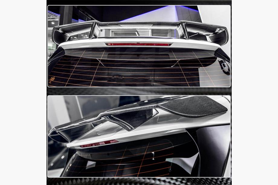 Mercedes A-class W176 2012-2018 Spoiler V1 (for HB, Carbon) Photo 3