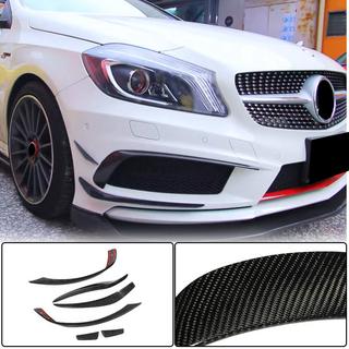 Carbon Front Bumper Covers (for AMG-Line / A45 AMG HB 2013-2015) photo 1