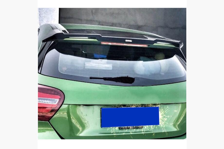Mercedes A-class W176 2012-2018 Spoiler V4 (for HB, Carbon) Photo 3