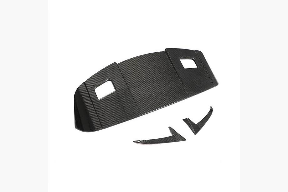 Mercedes A-class W176 2012-2018 Spoiler V4 (for HB, Carbon) Photo 4