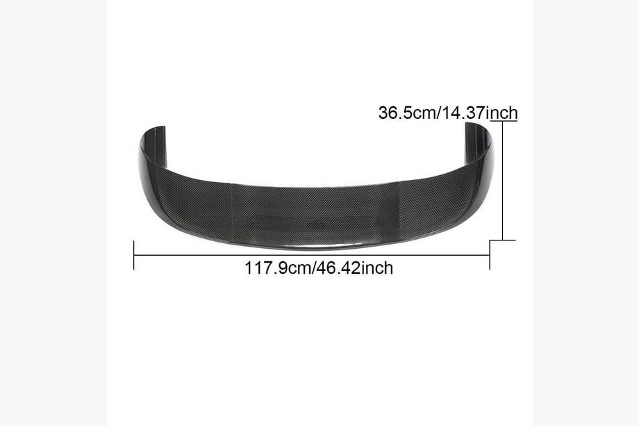 Mercedes A-class W176 2012-2018 Spoiler V5 (for HB, Carbon) Photo 6