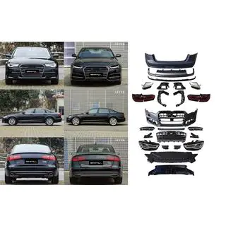 Facelift Kit to 2018 Base Audi A6 C7 2011-2017 photo 4