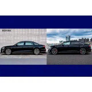 Facelift kit with headlight replacement (to S8 2025) Audi A8 2018- photo 2