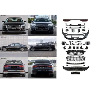 Facelift Body Kit without Headlight Replacement (to S8 2025) Audi A8 2018-