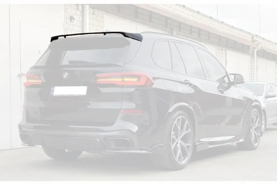 BMW X5 G05 2019–2026 Rear Window Spoiler V7 (Gloss Black) Image