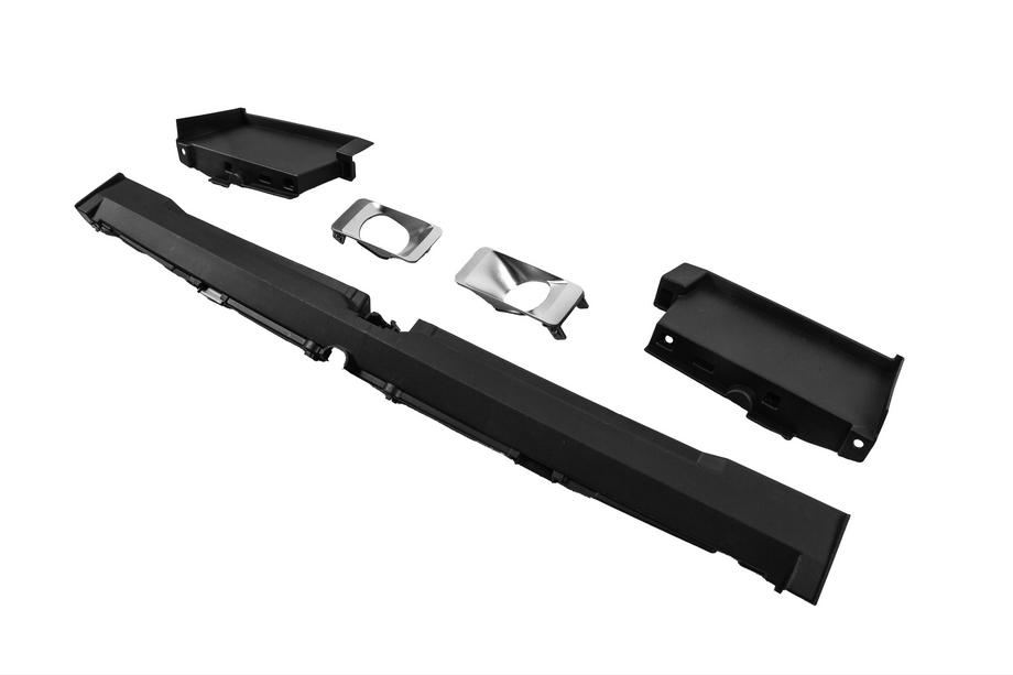 Toyota Land Cruiser Prado 250 2023- Front Bumper VX Black Photo 11