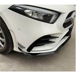 Front Bumper Lip V1 for AMG-Line SD 2018-2021 Carbon photo 3