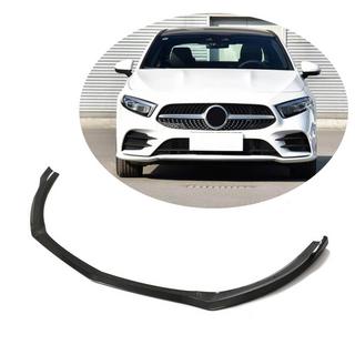 Front Bumper Lip V2 for AMG-Line SD 2018-2021 Carbon photo 1