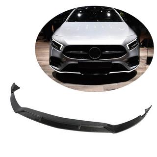 Front Bumper Lip V3 for AMG-Line SD 2018-2021 Carbon photo 1