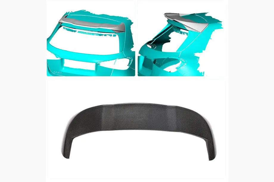 Mercedes A-class W177 2018- Spoiler V1 (for HB, Carbon) Photo 2