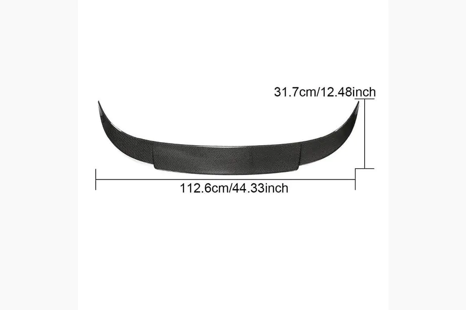 Mercedes A-class W177 2018- Spoiler V2 (for HB, Carbon) Photo 6