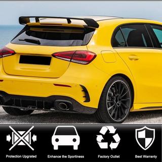 Rear bumper covers (for A45 AMG 2021-2023, Carbon) photo 2