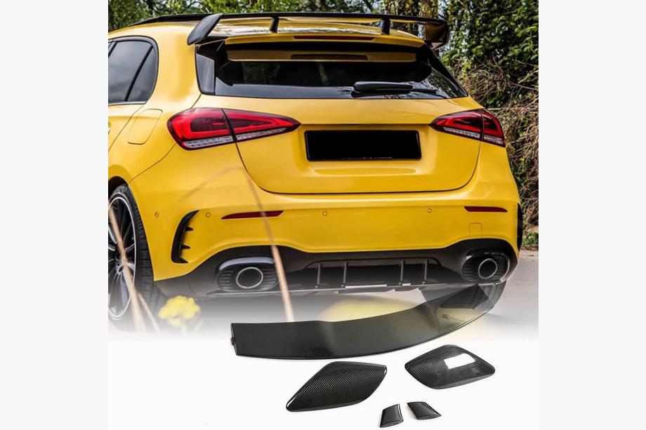 Mercedes A-class W177 2018- Spoiler V3 (for HB, Carbon) Photo 1