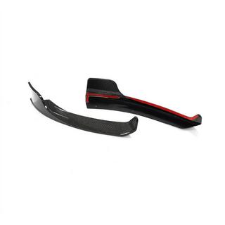 Front Bumper Flap Covers (for AMG-Line 2018-2021, Carbon) photo 4