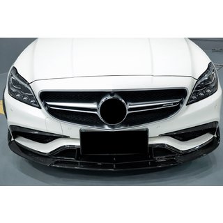 Carbon Front Bumper Covers for CLS63 AMG SD 2015-2018 Mercedes CLS C218 2011-2018 photo 2