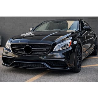 Carbon Front Bumper Covers for CLS63 AMG SD 2015-2018 Mercedes CLS C218 2011-2018 photo 3