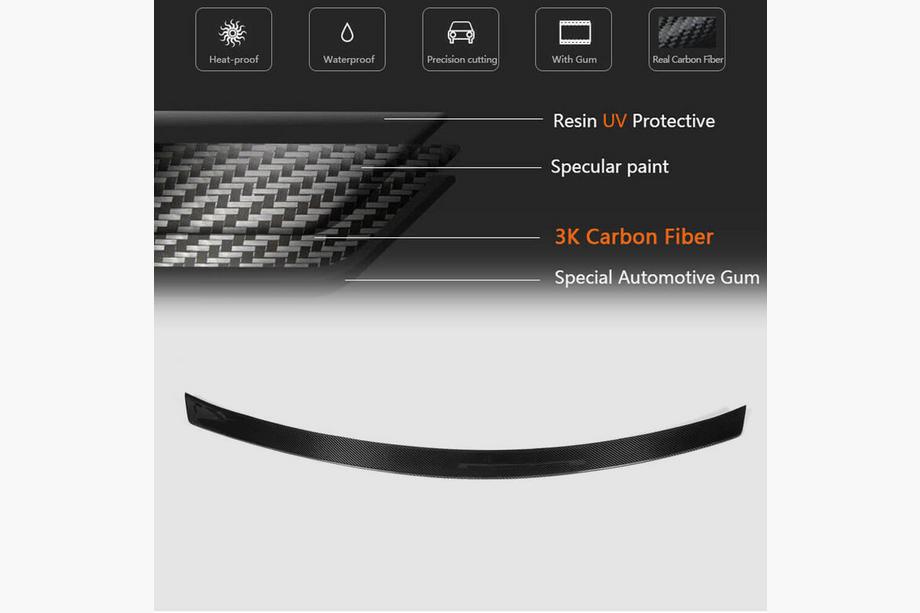 Mercedes CLS C218 2011-2018 Spoiler V5 (for SD, Carbon) Photo 6