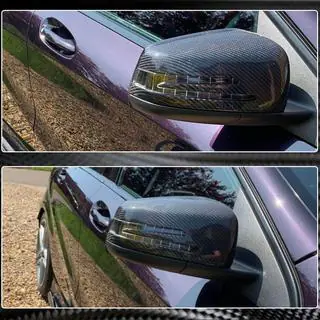 Carbon Mirror Covers Mercedes CLS C218 2011-2018 photo 2