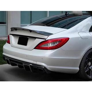 Rear Bumper Diffuser for AMG-Line/CLS63 AMG 2011-2014, Carbon photo 4